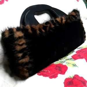 Grace Chuang New York Velvet Clutch